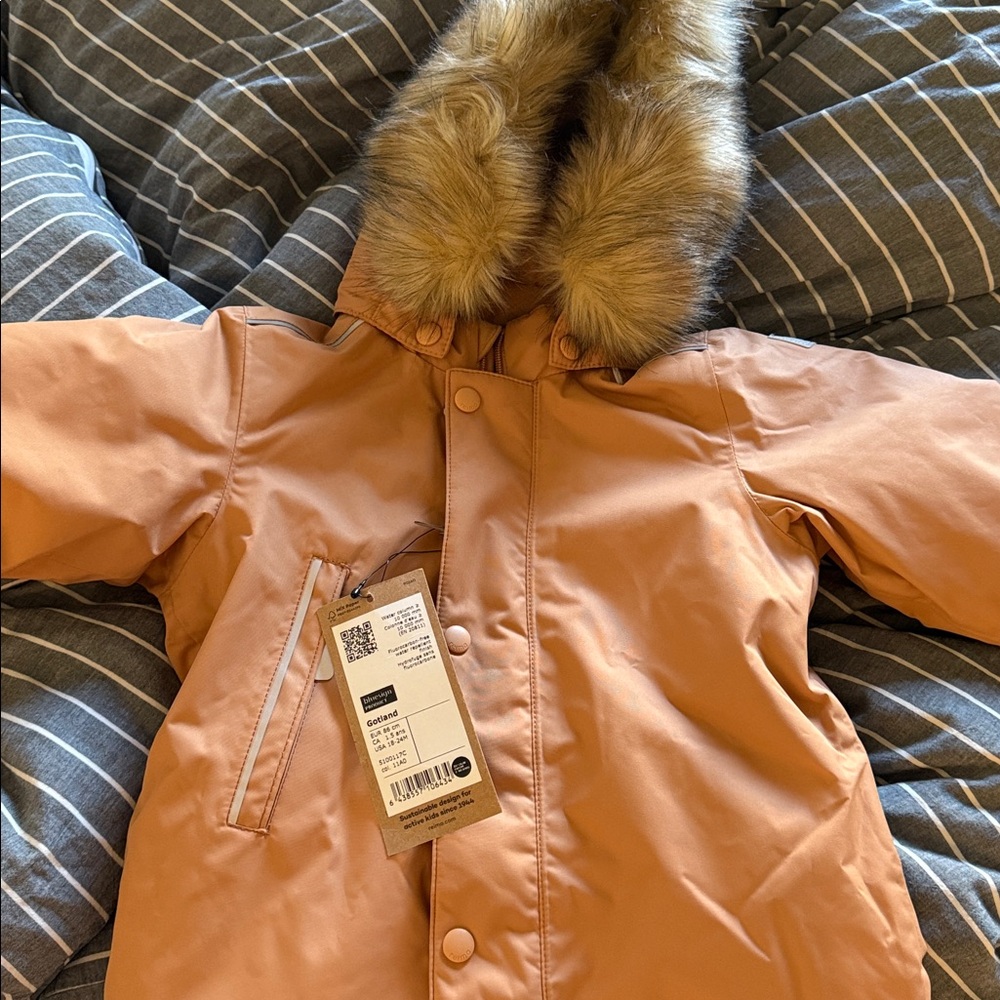 Reima Orange Kids Snowsuit size 86